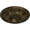Ekena Millwork Granada Ceiling Medallion (Fits Canopies up to 7 1/8"), Hand-Painted Green Gold, 23 1/2"OD x 2 3/4"P CM24GAGGS - alternate 2